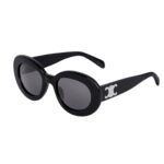 CELINE TRIOMPHE SKATE 01 SUNGLASSES IN ACETATE BLACK