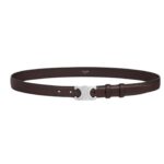 CELINE MEDIUM TRIOMPHE BELT IN NATURAL CALFSKIN
