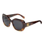 CELINE TRIOMPHE 06 SUNGLASSES IN ACETATE GRADIENT HAVANA