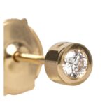CELINE SENTIMENTAL BRILLANT STUD IN YELLOW GOLD AND DIAMOND