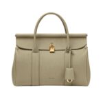 LORO PIANA LOOM BAG L25 DRIED TARAGON-SUN GOLD