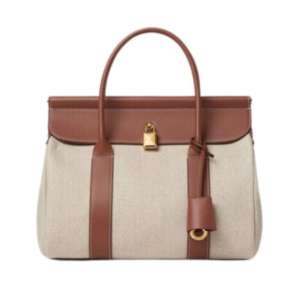 LORO PIANA LOOM BAG L25 NATURAL