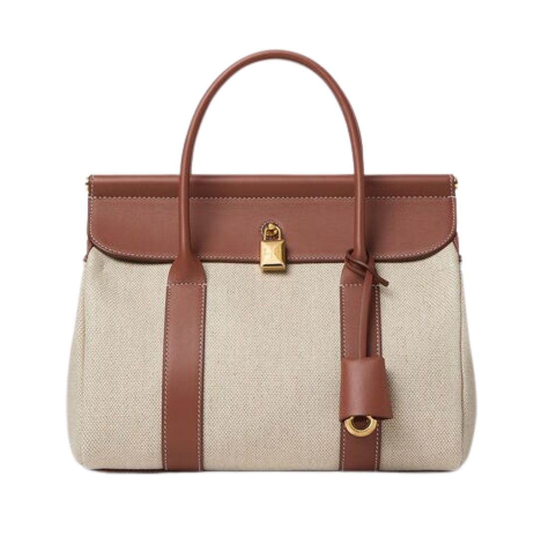 7 LORO PIANA LOOM BAG L25 NATURAL