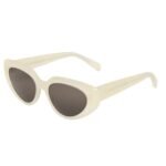 CELINE CAT EYE S286 SUNGLASSES IN ACETATE MILKY YELLOW