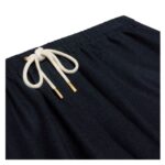 CELINE STRAIGHT JOGGING PANTS IN CASHMERE FLANNEL NAVY