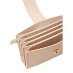 LORO PIANA EXTRA CARD HOLDER CREAMED HONEY