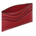 LORO PIANA EXTRA CARDHOLDER FROZEN REDCURRANT