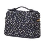 LORO PIANA EXTRA POCKET CHARM COBALT NOIR