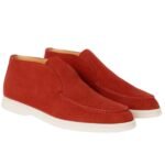 LORO PIANA OPEN WALK ANKLE BOOT DEEP KUMMEL