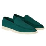 LORO PIANA SUMMER WALK LOAFER AGANO GREEN