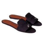 LORO PIANA SUMMER CHARMS SANDAL NAVY BLUE