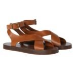 LORO PIANA SUMIE SANDAL TANNED GOLD