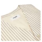 CELINE VEST IN STRIPED WOOL GABARDINE