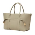 LORO PIANA SMALL GHIERA SHOPPER DRIED TARAGON
