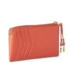 LORO PIANA EXTRA ZIP POUCH CORAL FICTION
