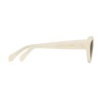 CELINE CAT EYE S286 SUNGLASSES IN ACETATE MILKY YELLOW