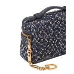 LORO PIANA EXTRA POCKET CHARM COBALT NOIR