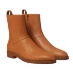 LORO PIANA KILDA ANKLE BOOT TANNED GOLD