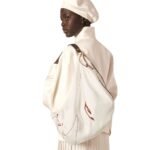 LORO PIANA FOULARD HANDLE DARK CHOCOLATE LICORICE