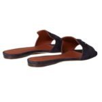 LORO PIANA SUMMER CHARMS SANDAL NAVY BLUE