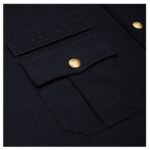 CELINE MILITARY SHIRT IN COTTON WOOL TWILL