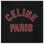CELINE PARIS TEDDY JACKET IN COLLEGE FLEECE