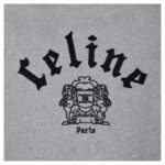 CELINE LOOSE BLASON HOODIE IN COTTON FLEECE