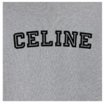 CELINE LOOSE HOODIE IN COTTON FLEECE