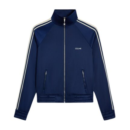 CELINE TRACKSUIT JACKET IN VINTAGE DOUBLE FACE JERSEY