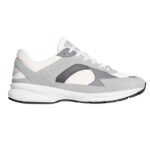 CELINE RUNNER CR 03 LOW LACE UP SNEAKER IN MESH SUEDE CALFSKIN AND CALFSKIN