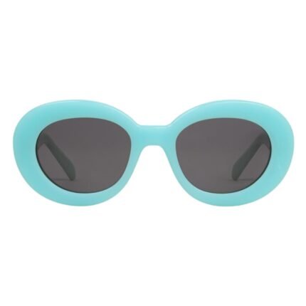 CELINE TRIOMPHE SKATE 01 SUNGLASSES IN ACETATE MILKY TURQUOISE