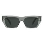 CELINE BLACK FRAME 55 SUNGLASSES IN ACETATE CARAMEL HAVANA