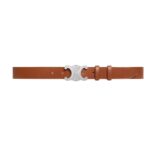 CELINE LARGE TRIOMPHE BELT IN VINTAGE CALFSKIN DARK BROWN