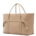 LORO PIANA LARGE GHIERA SHOPPER FUME TAUPE