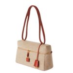 LORO PIANA EXTRA BAG L27 NATURAL BROWN