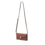 LORO PIANA EXTRA POCHETTE CARAMEL SUGAR