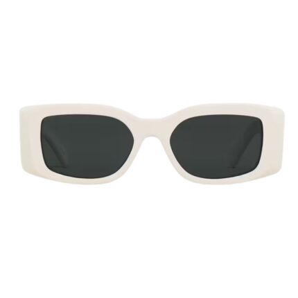CELINE TRIOMPHE XL 01 SUNGLASSES IN ACETATE IVORY
