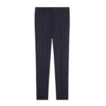 CELINE CLASSIC PANTS IN WOOL GABARDINE NAVY
