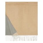 LORO PIANA TWO TONE SCARF CAMEL