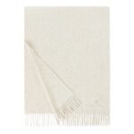 LORO PIANA OPERA STOLE WHITE