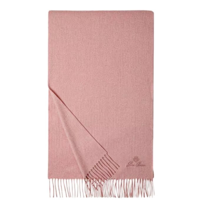 LORO PIANA GRANDE UNITA SCARF FERN MEADOW