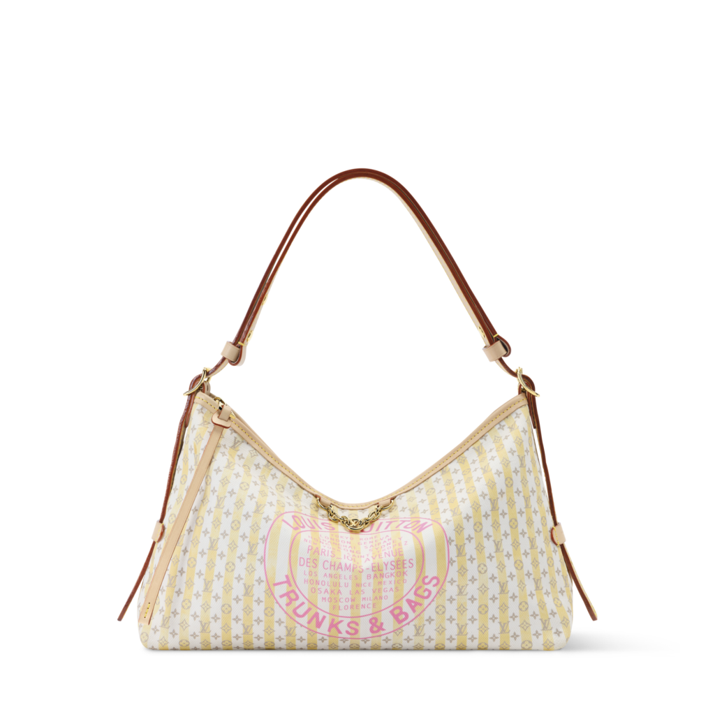 Louis Vuitton Carryall East-West Bag Coated Canvas